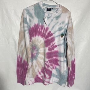 PACSUN tie-dyed sweatshirt size M